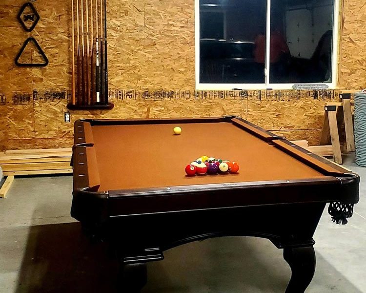 Pool Table Assembly